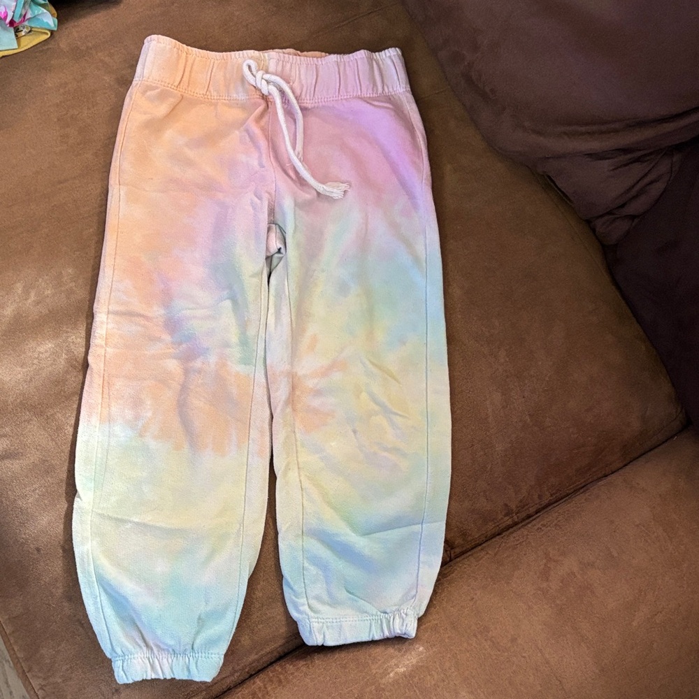 Vanilla Star Kids Rainbow Tie-Dye Joggers